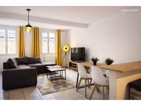 ⭐️ grand t3 meublé et rénové ⭐️