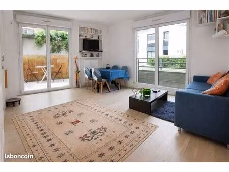 appartement 3 pièces - 67 m² avec terrasse  parking - rez-de-jardin - calme  lumineux et v