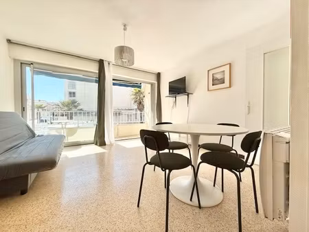 palavas studio meublé 26 m² + cave