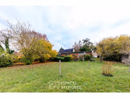 maison d'architecte avec patio intérieur