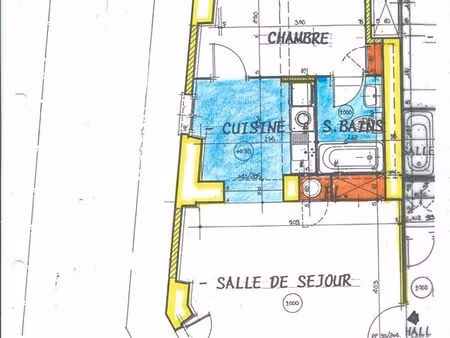 location appartement rénove 2p -42 m2 centre hiersac