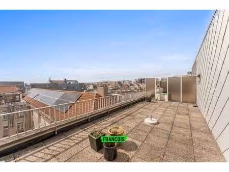 penthouse avec de magnifiques terrasses au cœur de blankenb…