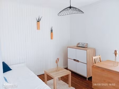 appartement en plein centre ville d'etables sur mer