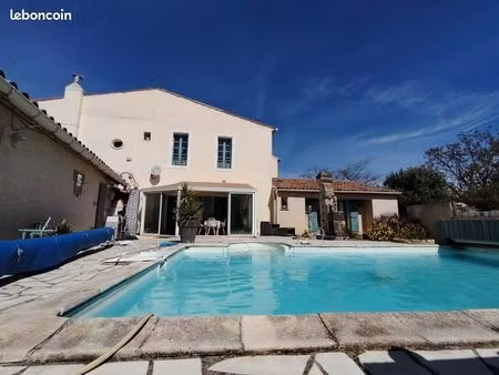 à vendre maison 5 pièces 130 m² - adissan 34230