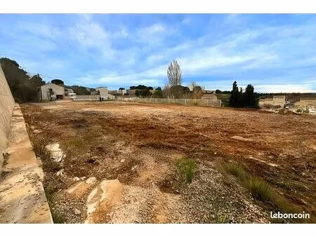 terrain 1 725 m² saint thibery