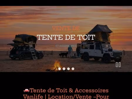 cession site e-commerce outdoor rentable à développer – woody’s camp