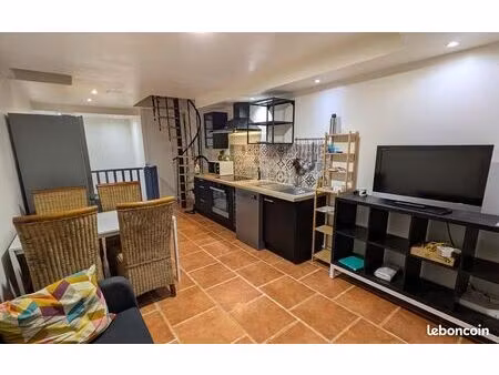 duplex meublé rénové 50 m² – 2 chambres – centre d’alès – colocation possible