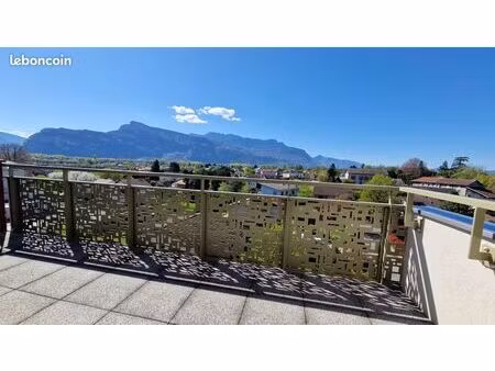 prenez de la hauteur ; t3 terrasse  vue dégagée à moirans