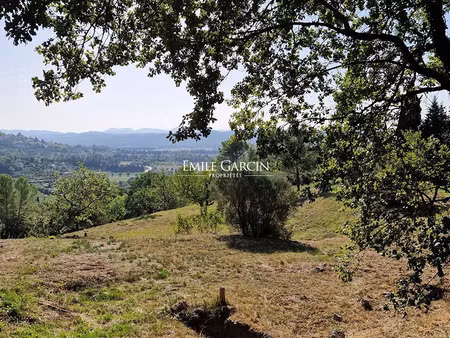 vente terrain 8654 m² à fayence (83440)  590 000 €