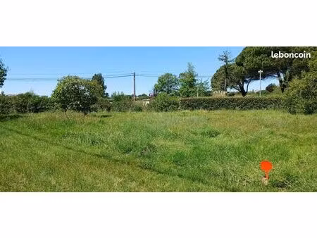 terrain 740 m² lavernose lacasse