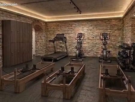 local sous-sol aménagé en salle de sport à louer - coach indépendant