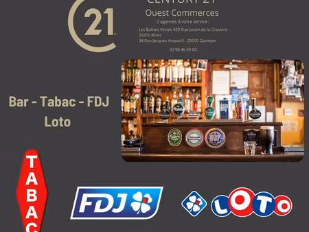 fonds de commerce bar  tabac saint divy