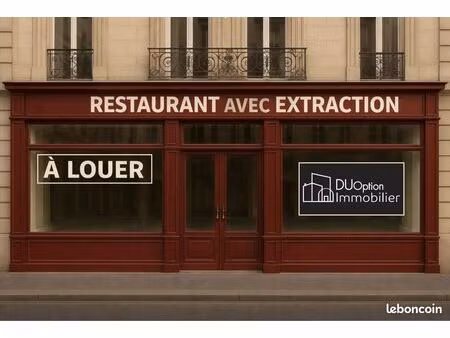 boutique 118 m² paris 3ème