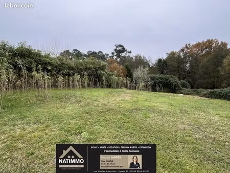 terrain 1384 m² belin-béliet