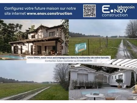 terrain 808 m² ludon medoc