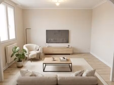 appartement t3 avec terrasse  cave et faibles charges