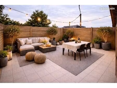 t2 toit terrasse - proche gare