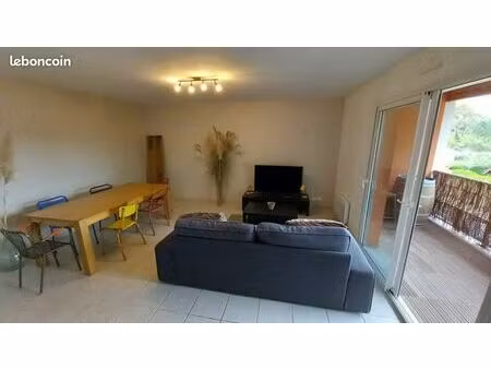 appartement 3 pièces 66 m² terrasse couverte