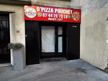 local pizzeria 17 m²
