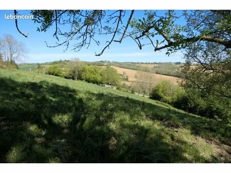 vend terrain avec cu 2500m2