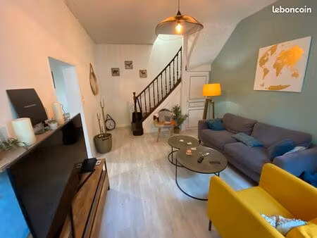 maison 4 pièces 74m² avec terrasse et dépendance tours - halles