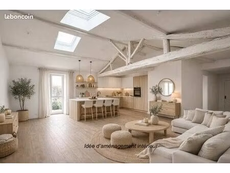 à vendre – haux (près de créon) – appartement t3 entièrement rénové  moderne et lumineux