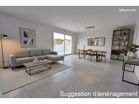 appartement 3 pièces 63 m²