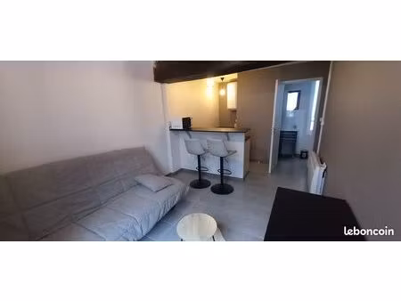 studio meublé 19 m2 avec machine à laver