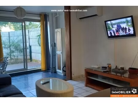 appartement t2/3 meublé de 54 m² - saint gilles les bains