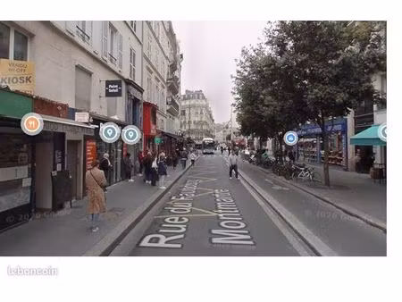 murs commerciaux loués - rue très commerçante