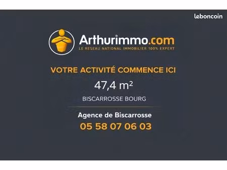 local commercial 45 m² biscarrosse