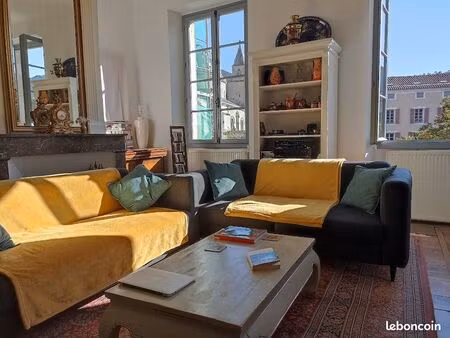 cahors - appartement 124 m2 centre historique place de la cathédrale