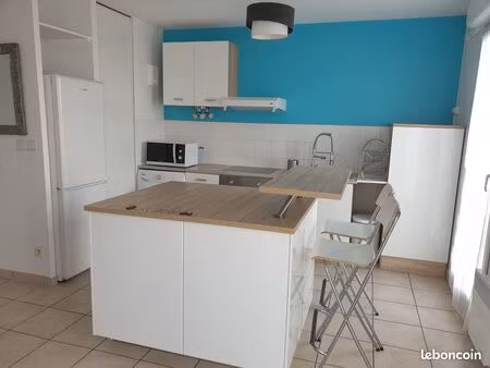 t2 45m2 sécurisé - meublé – balcon – dispo mi mai