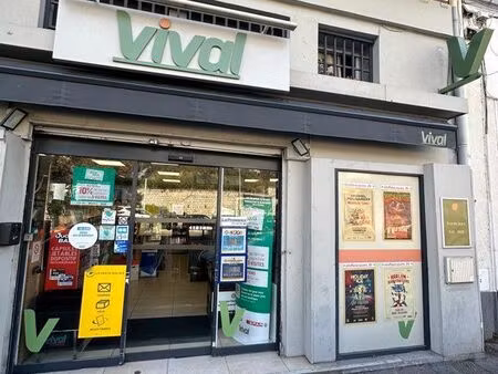 à vendre fond de commerce vival + appartement f3