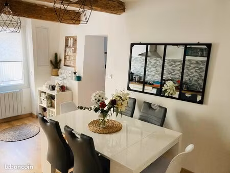 ❤️ coup de cœur – maison de village duplex – 50 76 m² – mauguio centre
