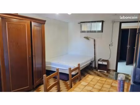 location studio meublé seyssins village