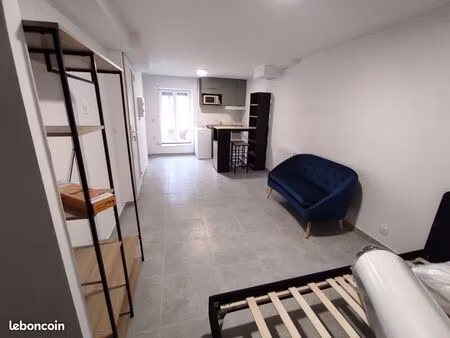 studio meublé 23 m² – entièrement rénové