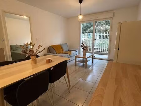 pinchinades - beau t2 meublé de 39 m² avec terrasse  résidence récente (2019)  place de pa