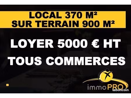 local commercial 900 m²