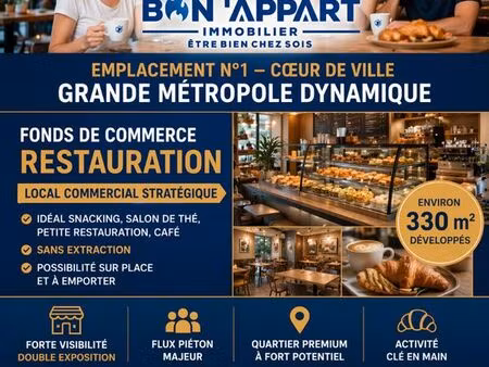 restauration 336 m² grenoble