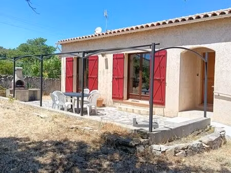 location meublee- villa plain-pied-jardin