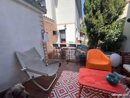 proche métro saouzelong 31400 maison t4 avec jardin et parking