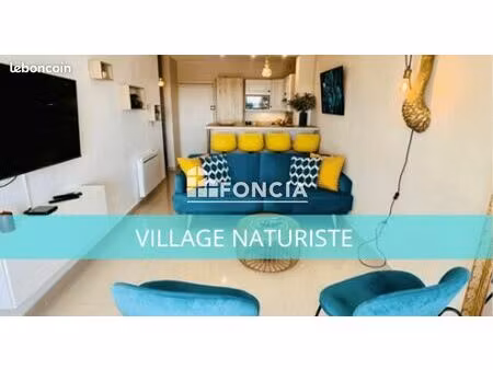 village naturiste - port nature - vue mer