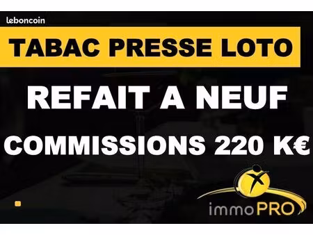 tabac/presse 130 m²