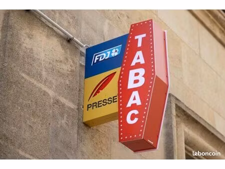 fonds de commerce pmu  presse  tabac 90 m²
