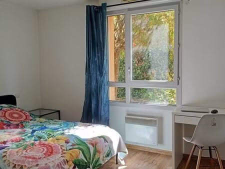 joli t2 meublé  calme et lumineux saint-agne  pont des demoiselles