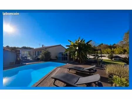 maison avec piscine - 105 m2 au calme - fort potentiel à marcheprime- proche liséa