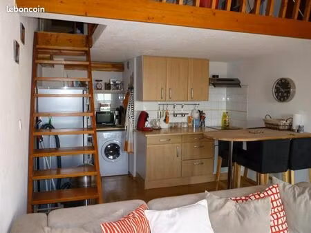 t2 bis avec mezzanine – terrasse – parking – résidence sécurisée – rangueil