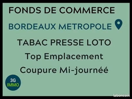 vente fonds de commerce | fonds de commerce | bordeaux