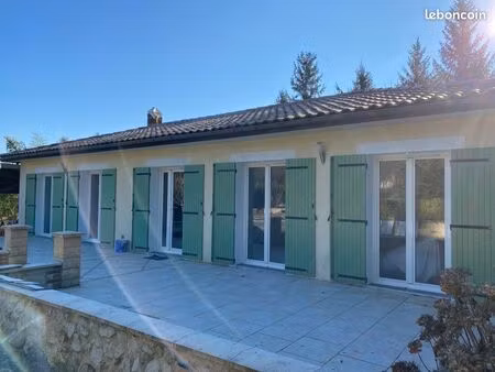 maison f5 jardin et grande terrasse